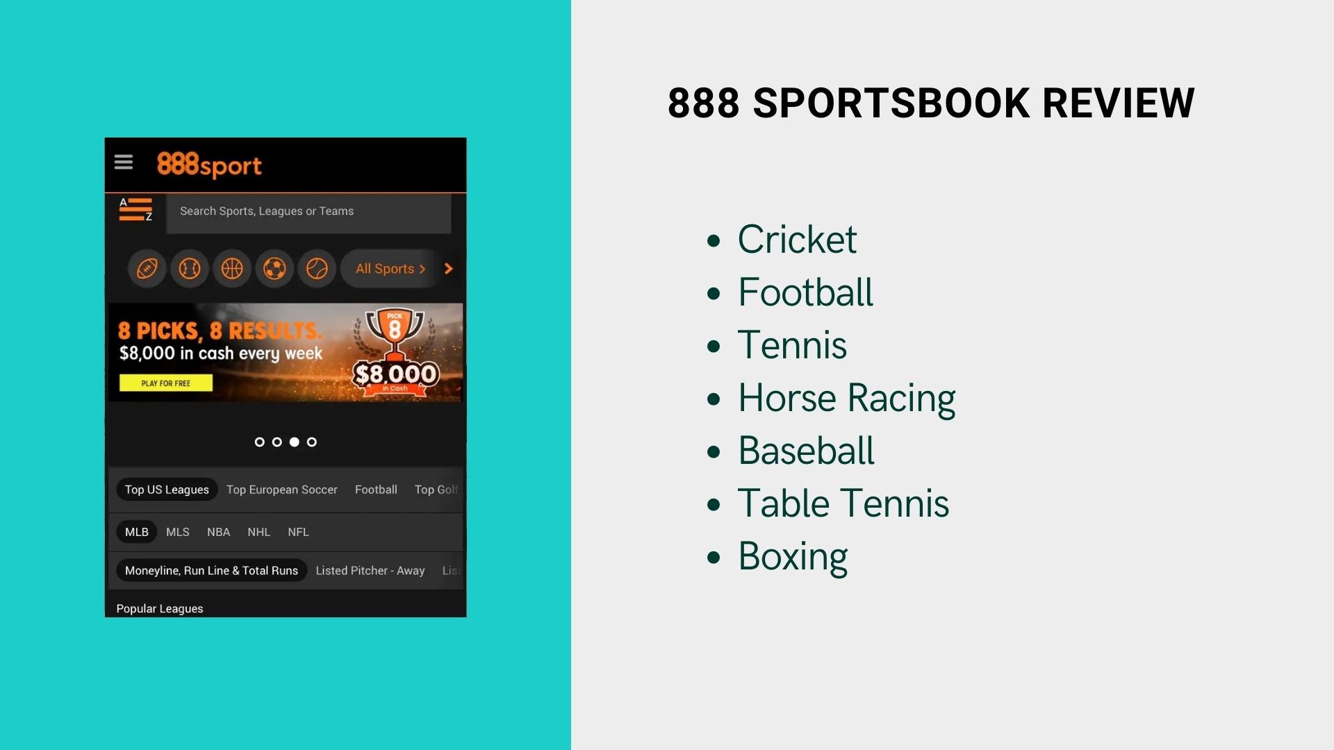 888 Sportsbook review
