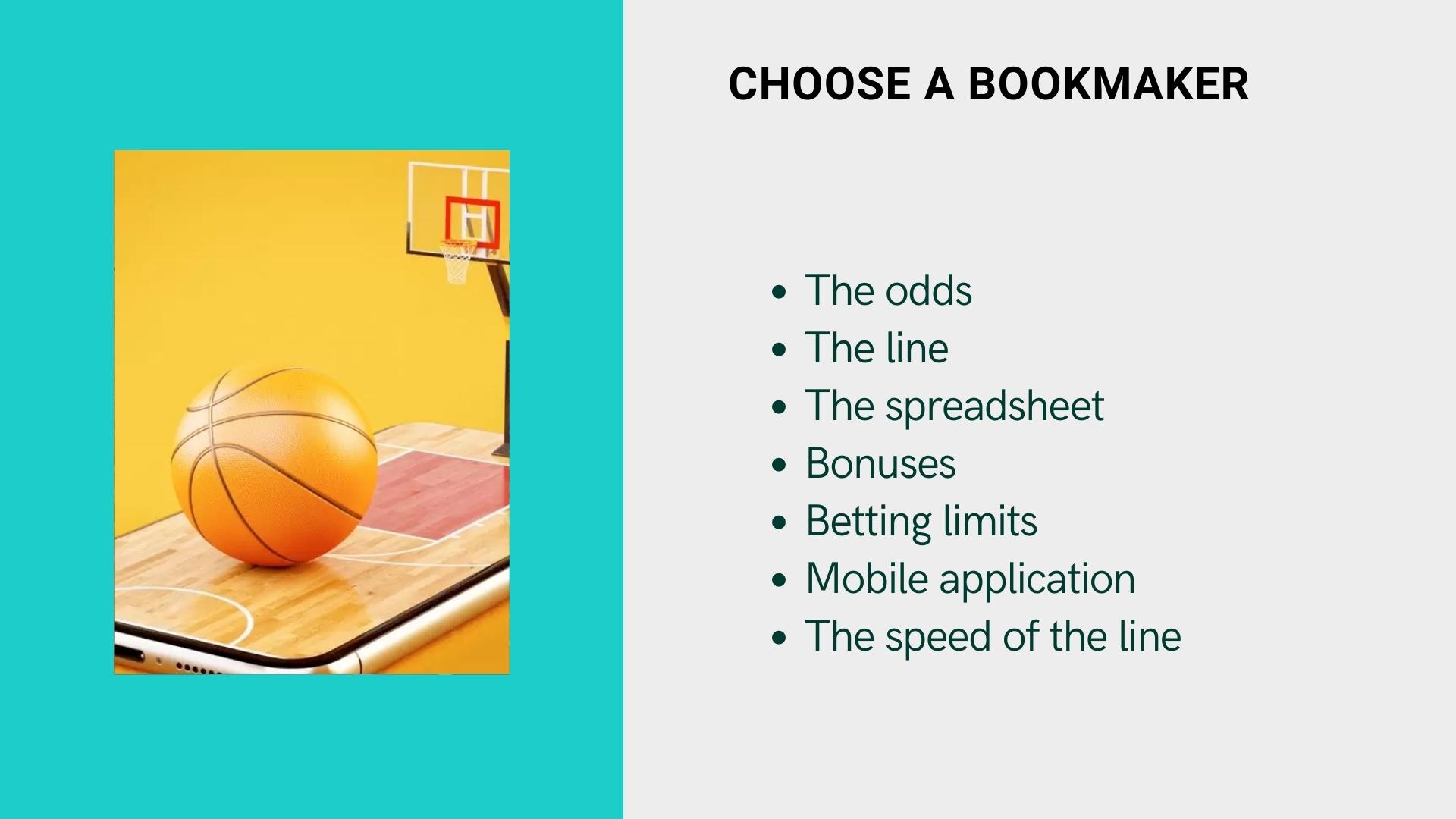 How to choose a bookmaker for basketball betting