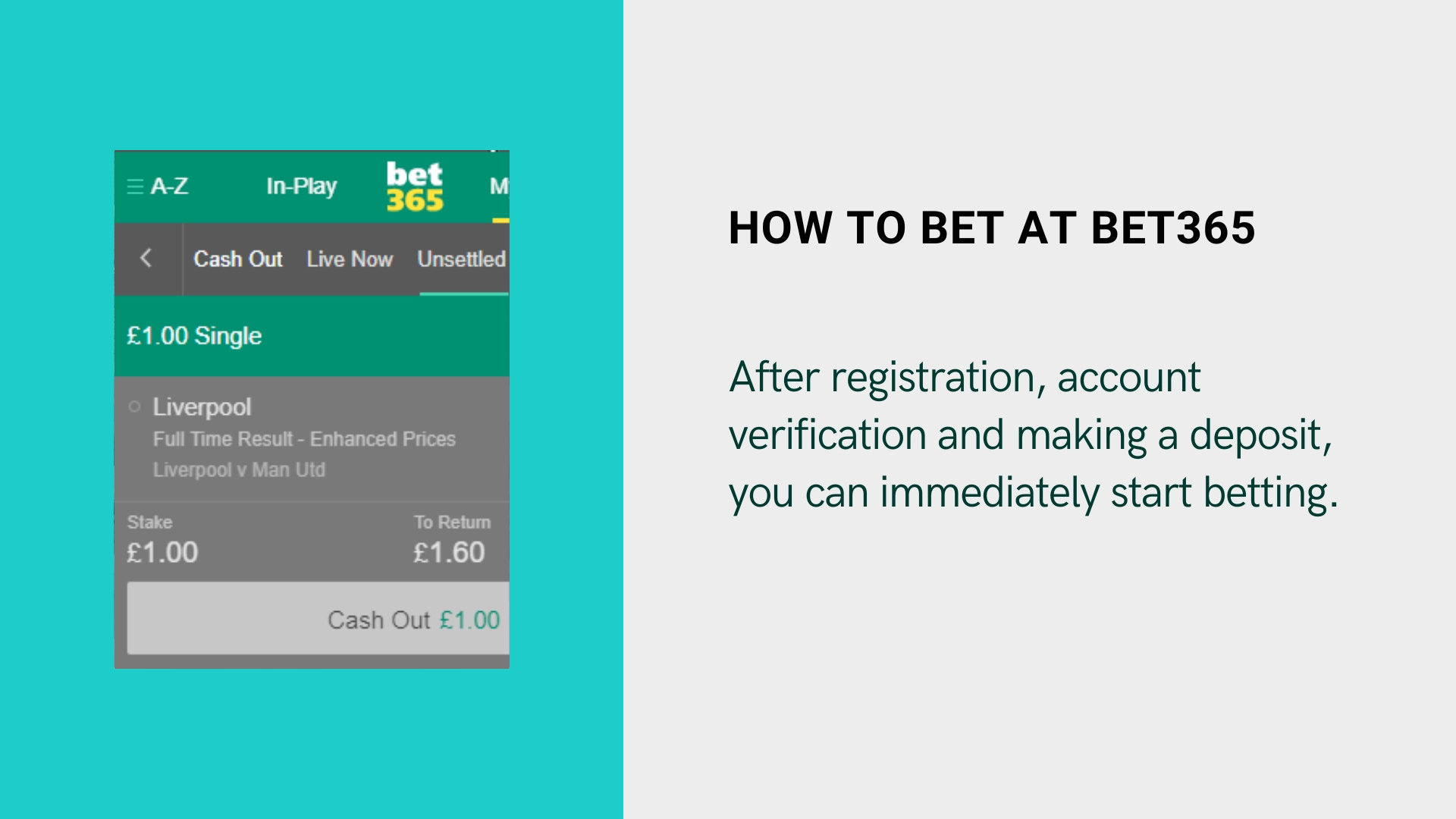 How to bet at Bet365