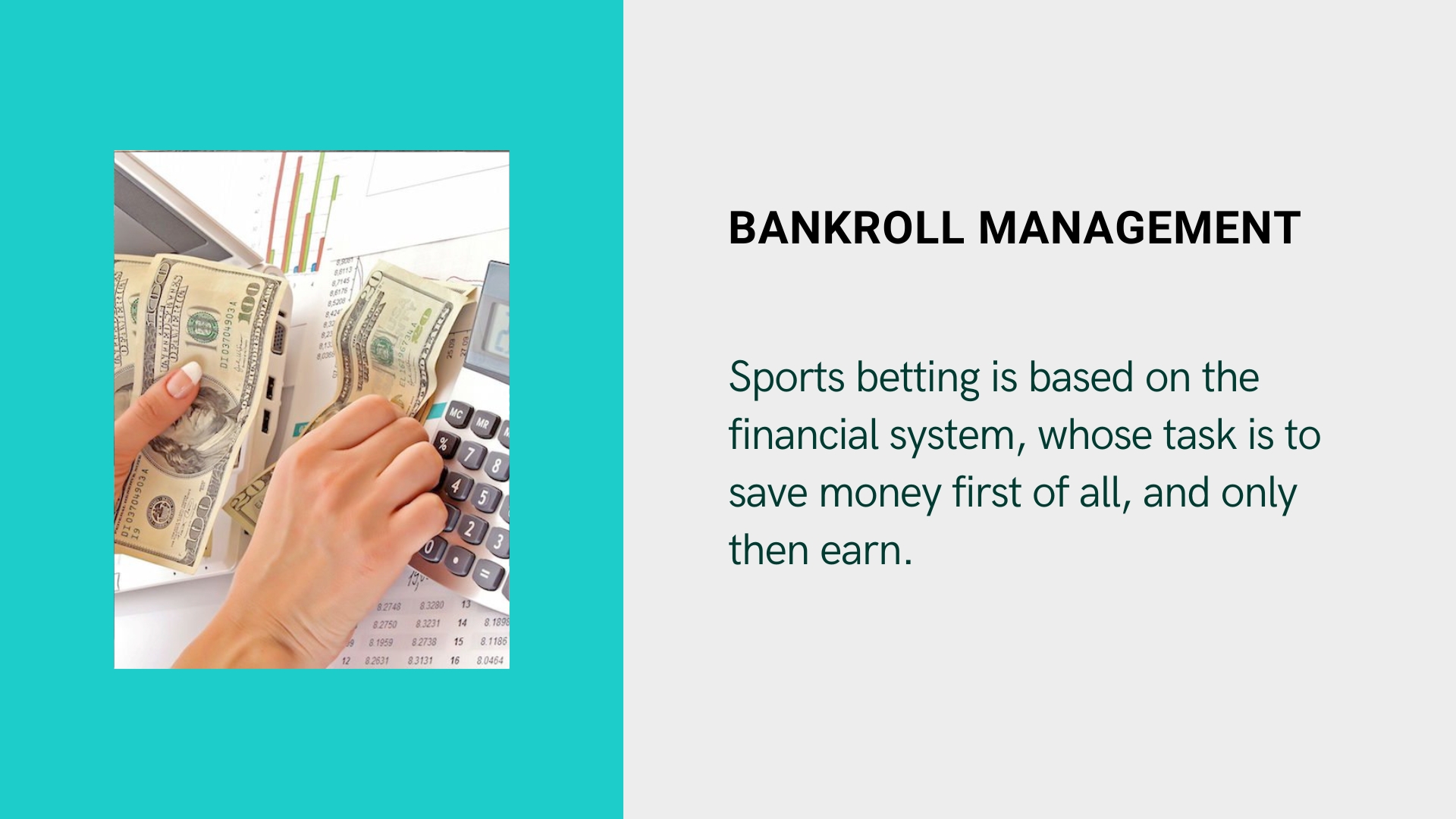 Sport betting Bankroll Management